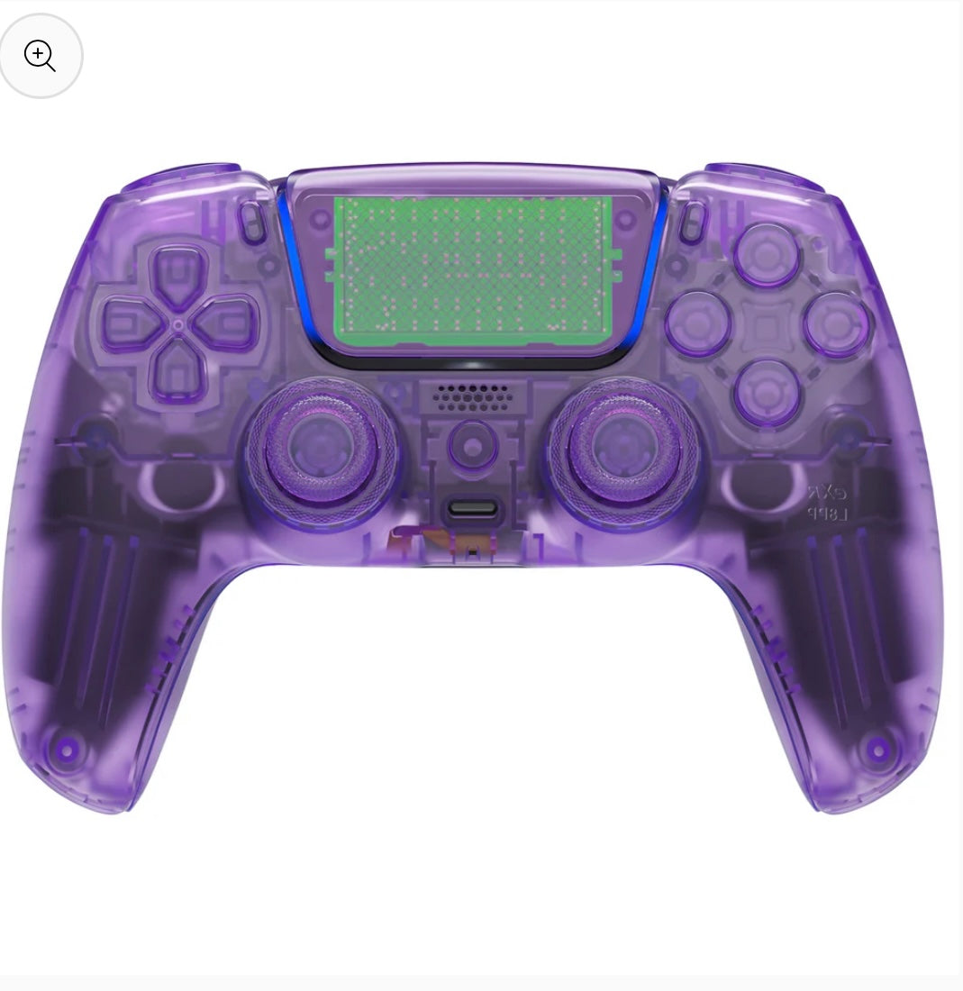 Purple Transparent ‘Luna’ PS5 Controller