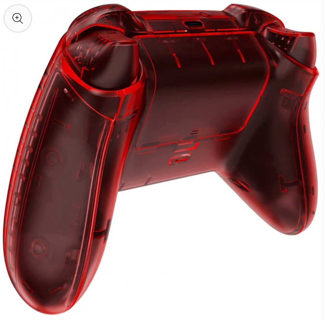 Red Transparent Xbox Series X|S controller