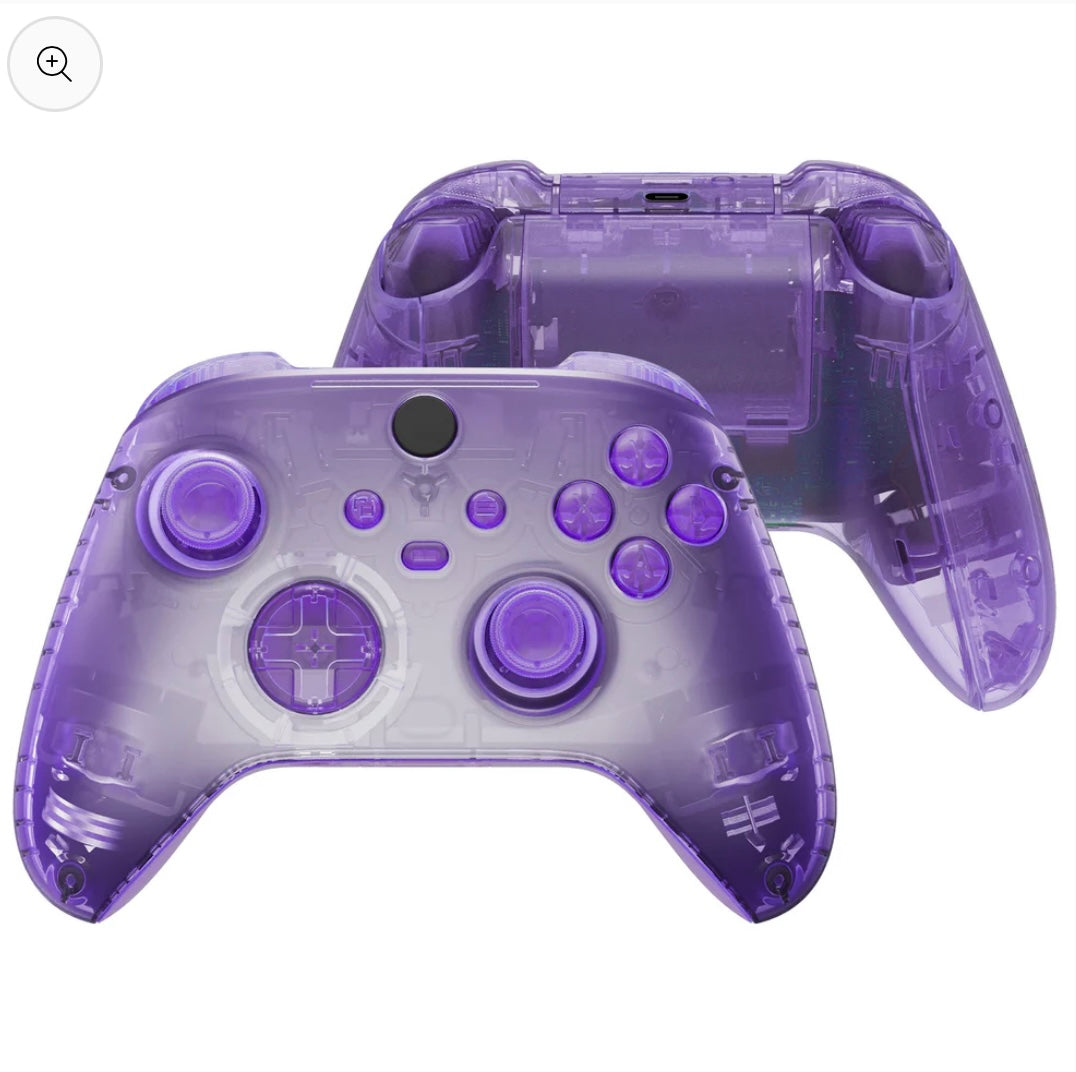 Purple Transparent Xbox Series X|S Controller