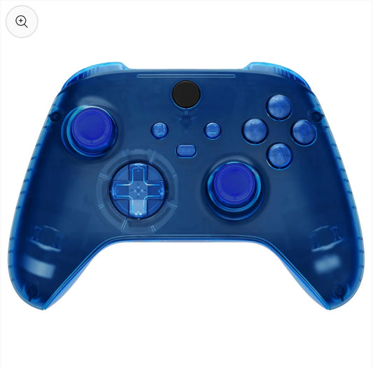 Blue Transparent Xbox Series X|S Controller