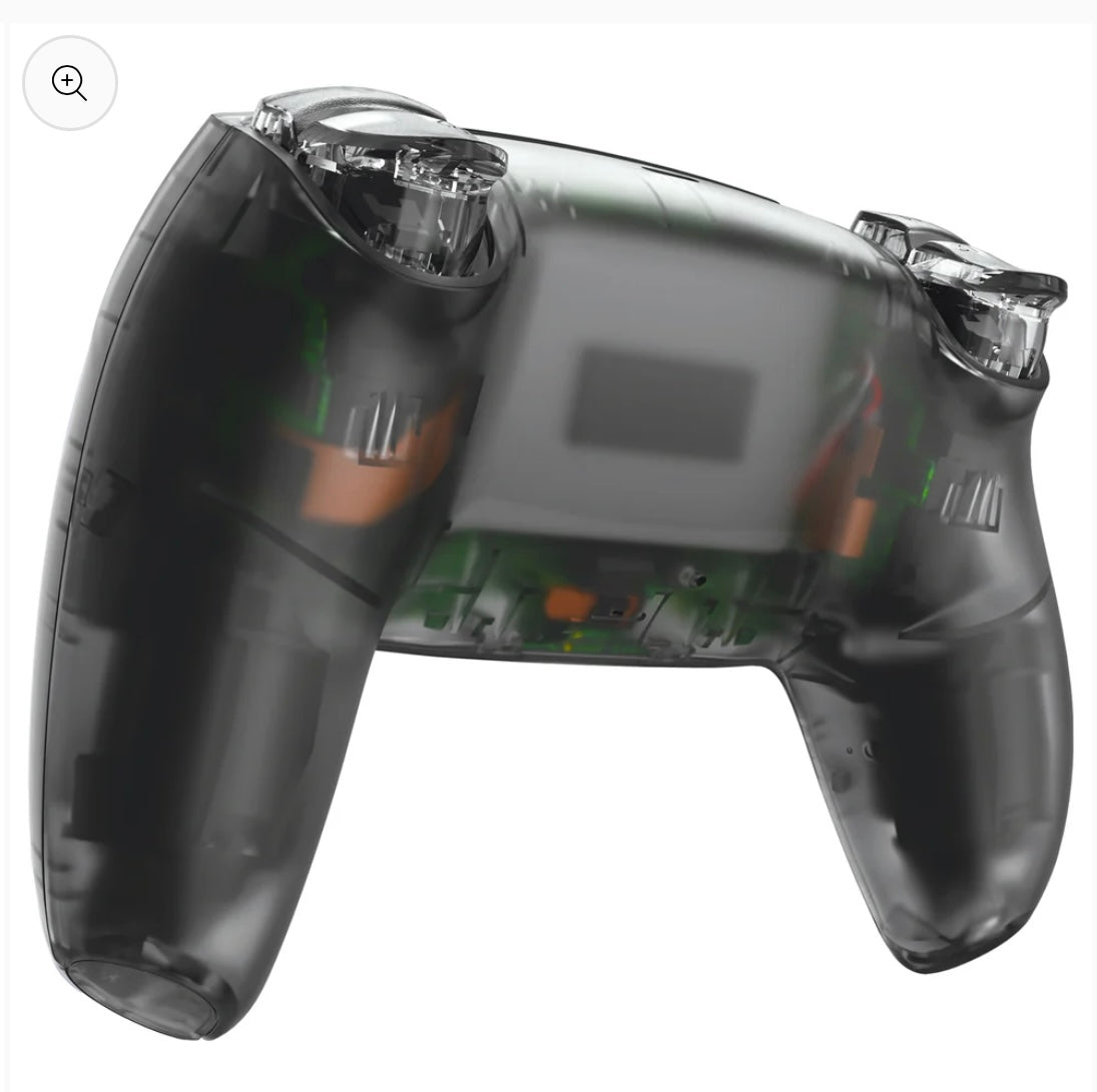 Black Transparent ‘Luna’ PS5 Controller